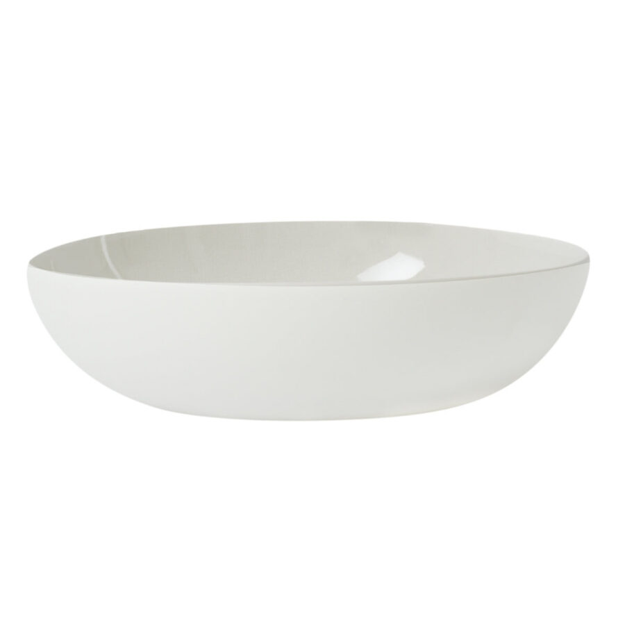 Modern Quartz Gray Centerpiece Bowl