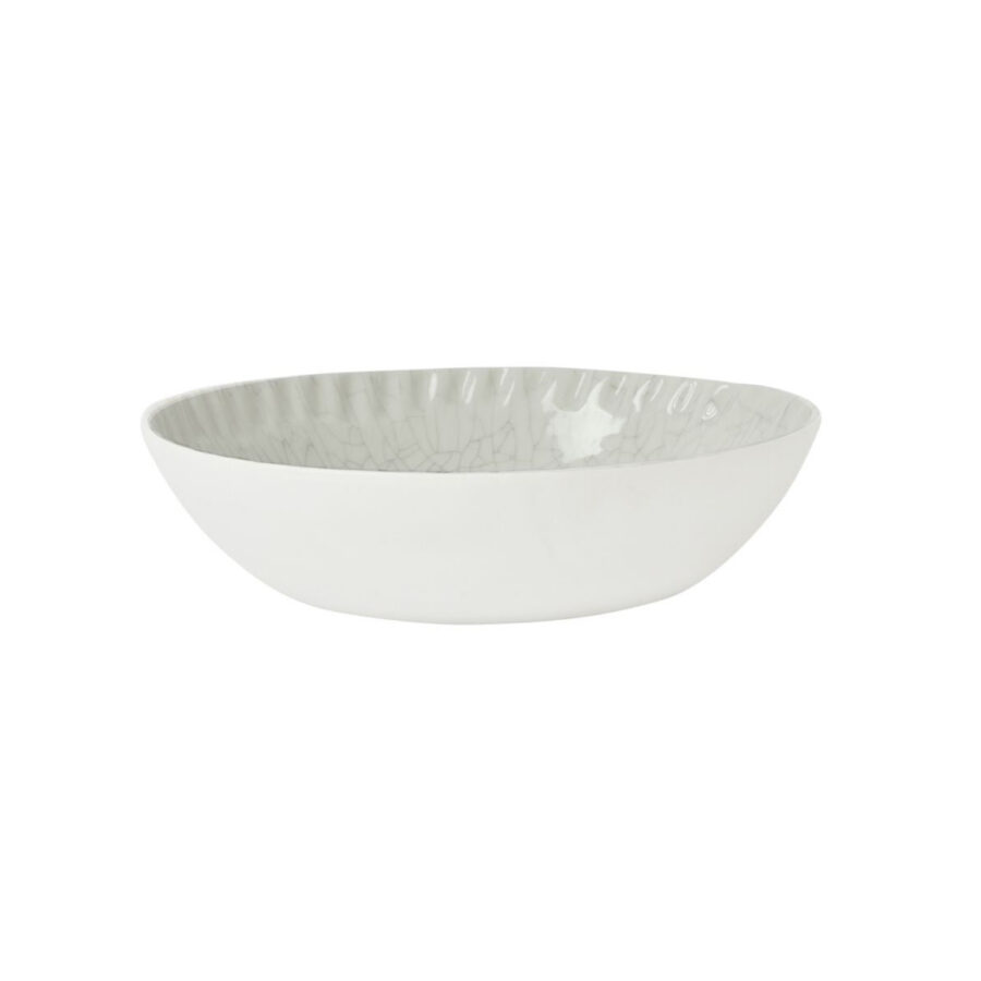 Artisan Quartz Gray Large Centerpiece Bowl