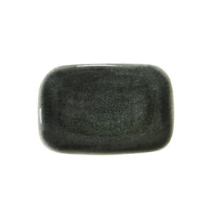 Artisan Storm Gray Rectangular Serving Platter